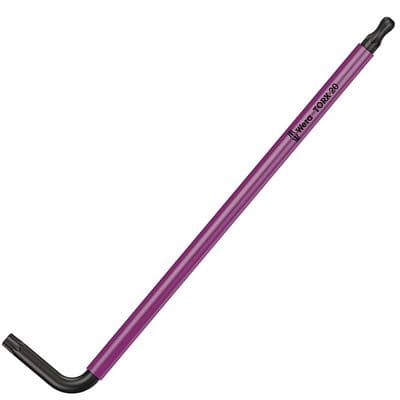 Wera TX20 TORX BO Star Allen L-Key T20 TX BlackLaser Ball End Security Tamper