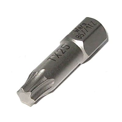 Wera TX25 25mm TORX Screwdriver Bit KK 867/1 Z Kraftform Kompakt T25 TX 25