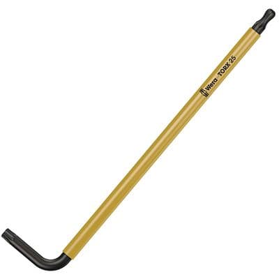 Wera TX25 TORX BO Star Allen L-Key T25 TX BlackLaser Ball End Security Tamper