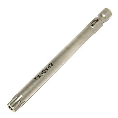 Wera TX30 TORX BO 89mm Screwdriver Security Bit 867/4 Z Kraftform Kompakt T30 TX 30