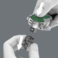 Wera Zyklop 1/4 inch Drive Speed Ratchet Handle 8000 A