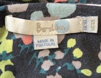 BODEN TAUPE FLORAL WRAP HALTER NECK DRESS SIZE 16L