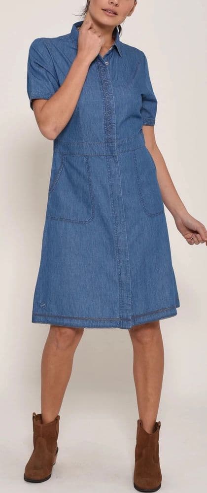 Brakeburn denim dress clearance