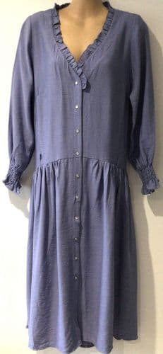 BUMP & MILK AMARA LAVENDER MATERNITY & NURSING DRESS NEW SIZE M 12-14