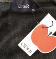 CIDER OLIVE GREEN KNIT WRAP DRESS BNWT SIZE XL 14-16