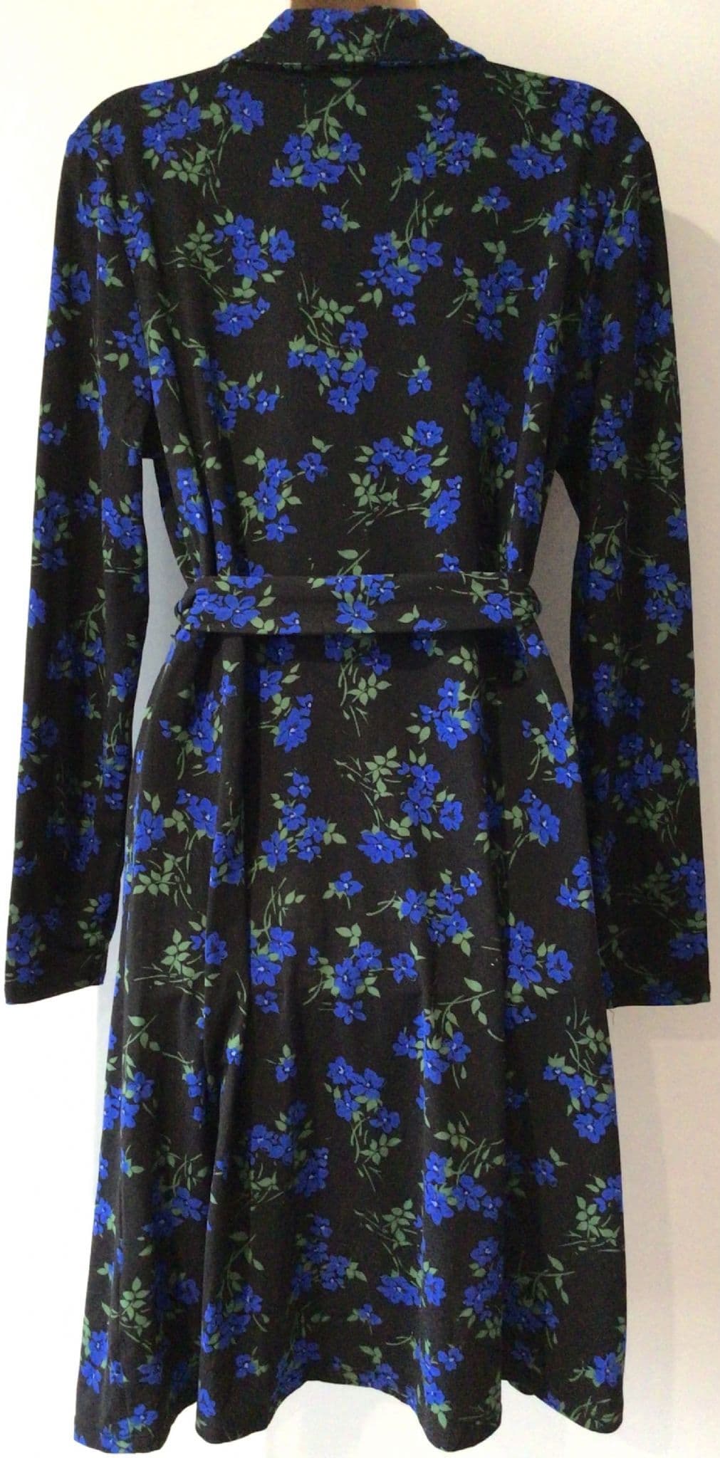 dorothy perkins blue floral dress Blue Floral Skater Dress  Secret Label