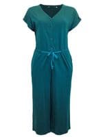 EX SEASALT TRELLIS PLAIN & PRINTED BUTTON JUMPSUITS NEW SIZES 6-22