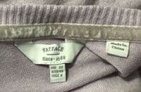 FAT FACE LILAC KNIT BUTTON JUMPER TOP SIZE 12