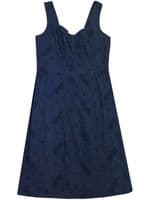 FAT FACE NAVY BLUE BUTTON BRODERIE DRESS NEW SIZES 8-16