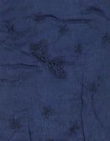 FAT FACE NAVY BLUE BUTTON BRODERIE DRESS NEW SIZES 8-16