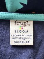 FRUGI BLOOM NAVY/RED FLORAL MATERNITY & NURSING JUMPSUIT SIZE 12