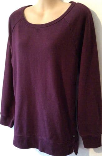 GAP MATERNITY BURGUNDY POPPER NURSING JUMPER SIZE XL 16/18