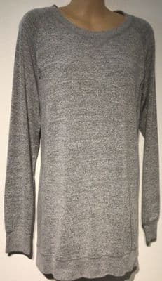 GAP MATERNITY GREY ZIP NURSING JUMPER SIZE S 8-10