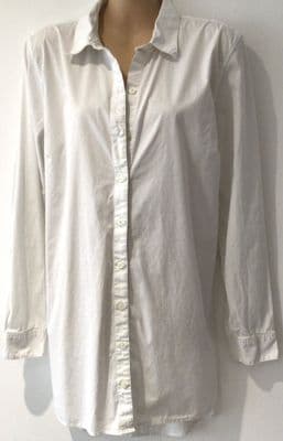 GAP MATERNITY LONGLINE SHIRT TOP SIZE L 14/16