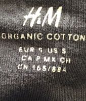 H&M MAMA BLACK BASIC NURSING VEST TOP SIZE S 8-10