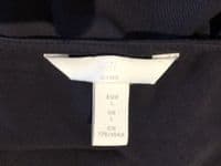 H&M MAMA BLACK BUTTON TOP SIZE L 14