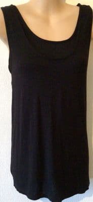H&M MAMA BLACK LAYERED NURSING VEST TOP SIZE M 12 (1)