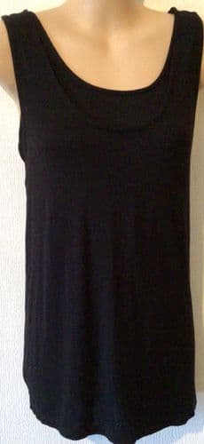 H&M MAMA BLACK LAYERED NURSING VEST TOP SIZE M 12 (1)