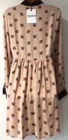 HARKEL FALLING LEAVES SHIRT DRESS BNWT SIZE 14