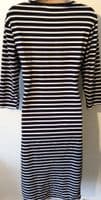 HOTMAMA BLACK STRIPE NURSING JERSEY DRESS SIZE M 10/12