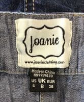 JOANIE DENIM BUTTON SUN MIDI DRESS SIZE 8