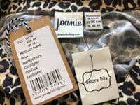 JOANIE LEOPARD MINA JERSEY MIDI SHIRT DRESS BNWT SIZE 16
