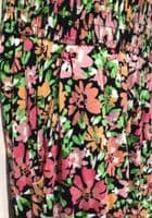 JOE BROWNS SHIRRED MULTI FLORAL JERSEY JUMPSUIT SIZE 12