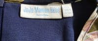 JOJO MAMAN BEBE NAVY FLOWER OCCASION MATERNITY & NURSING DRESS SIZE 16