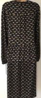 JOULES SOPHIA BLACK BEE PRINT BUTTON SHIRT DRESS SIZE 12