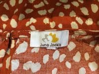 JUNO JACKS CHESTNUT FRANKIE MIDI NURSING DRESS SIZE 24