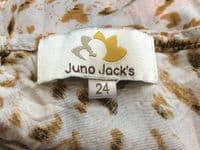 JUNO JACKS SUNSET SAVANNAH FRANKIE MIDI NURSING DRESS SIZE 24