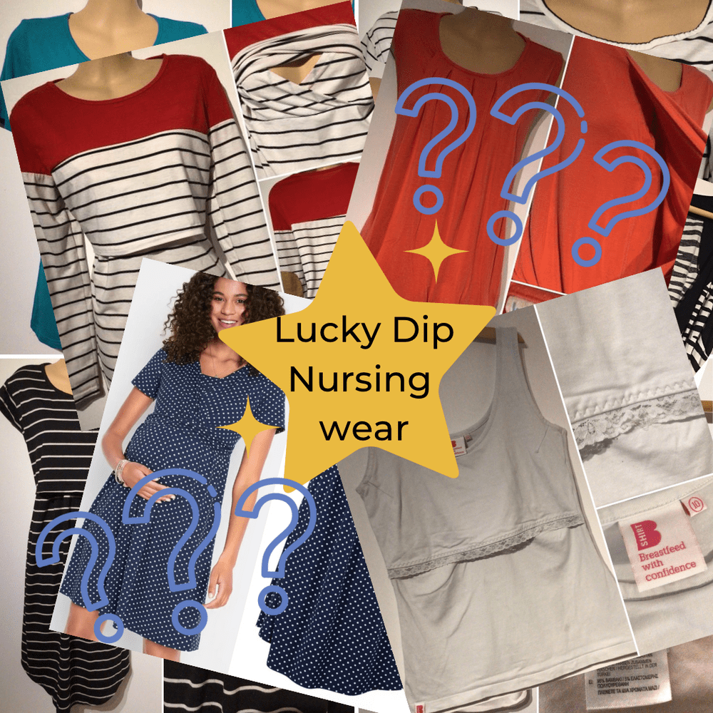 LUCKY DIP CLEARANCE LOT OF 3 NURSING WEAR ITEMS