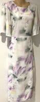 LYLA & LECHE MILLIE WHITE PASTEL PRINT MIDI NURSING DRESS SIZE 16