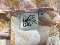 LYLA & LECHE OLIVIA PASTELS MIDI NURSING DRESS SIZE 10