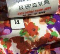 LYLA & LECHE PINK FLORAL TIE BACK MIDI NURSING DRESS SIZE 14