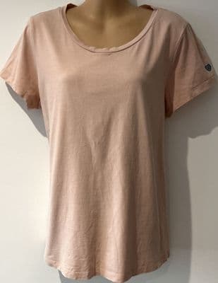 MAMA BY MORI ORGANIC PALE PINK MATERNITY & NURSING TOP SIZE M 12