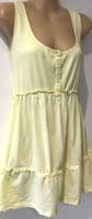 MAMAS & PAPAS LEMON BUTTON COTTON VEST TOP SIZE 12/14