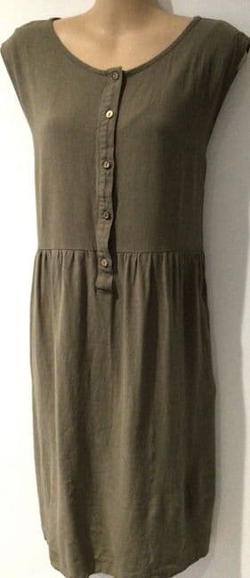 MILKBAR TAUPE SUMMER NURSING DRESS SIZE XL 14/16