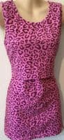 NEW! HOTMAMA PINK LEOPARD NURSING JERSEY VEST TOP NEW SIZE 14 & 18