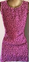 NEW! HOTMAMA PINK LEOPARD NURSING JERSEY VEST TOP NEW SIZE 14 & 18