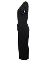 NEW MADE IN ITALY OVERSIZED CREPE DUNGAREES SIZES 8-20
