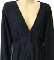 NEXT MATERNITY BLACK NURSING BUTTON JUMPSUIT SIZE 16