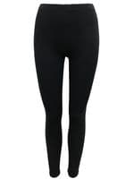 PEACOCKS BLACK COTTON RICH STRETCH LEGGINGS NEW SIZES 8-18
