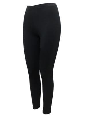 PEACOCKS BLACK COTTON RICH STRETCH LEGGINGS NEW SIZES 8-18