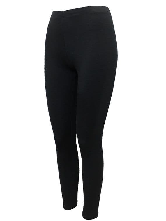 PEACOCKS BLACK COTTON RICH STRETCH LEGGINGS NEW SIZES 8-18