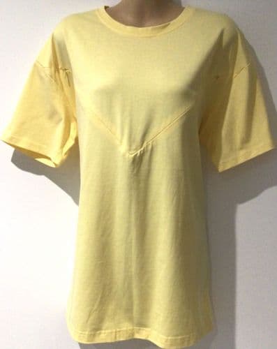 PRETTY MAMA LEMON OVERSIZED NURSING T-SHIRT TOP BNWT SIZE S 10-14