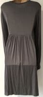 REDOUTE GREY JERSEY TIE FRONT DRESS SIZE 12/14