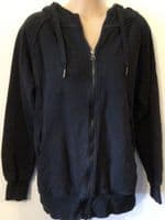 SERAPHINE BLACK 3 IN 1 BABY WEARING ZIP HOODIE JACKET NEW SIZE L 14-18