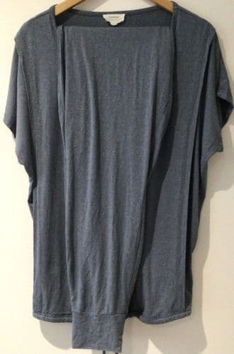 SERAPHINE BLUE MATERNITY/NURSING PYJAMA SET LOUNGEWEAR L 14/16