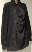 SERAPHINE GREY 3 IN 1 BABY WEARING ZIP FLEECE JACKET SIZE 14